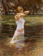 水粉大师Steve Hanks 107-InMidStream